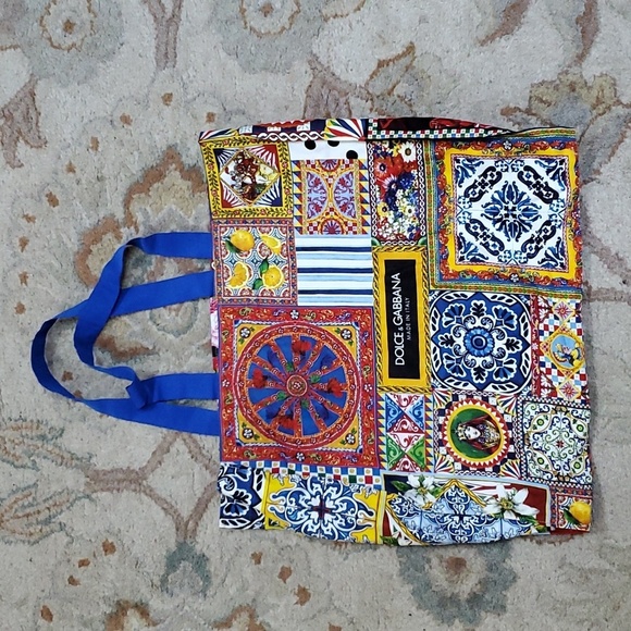 Dolce & Gabbana Handbags - Dolce & Gabbana cotton tote bag
